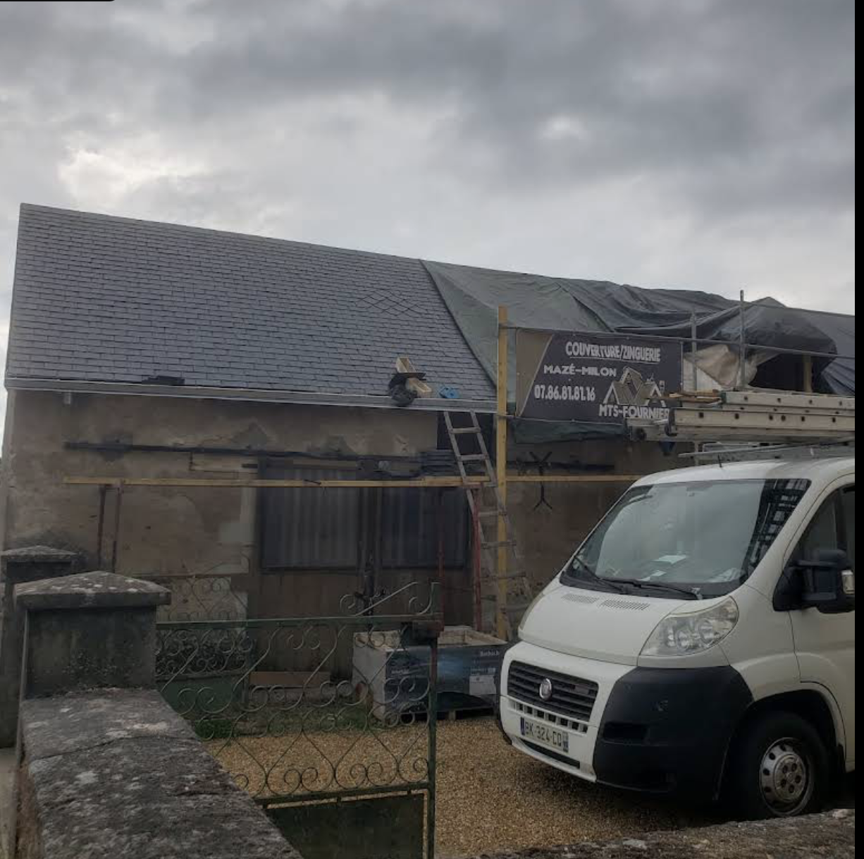 Pose Velux fenêtre de toit